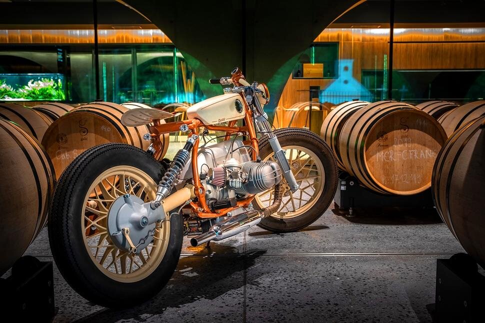 БОББЕР НА БАЗЕ BMW R45
