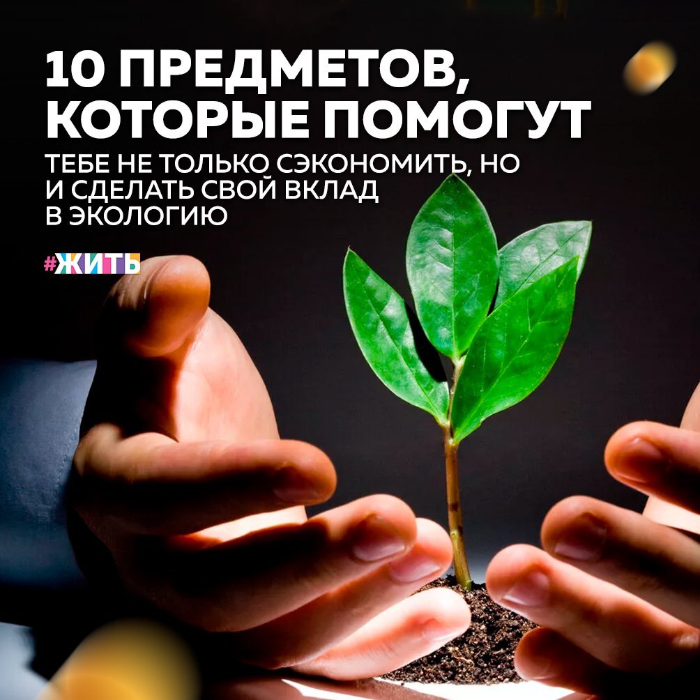 Если ты хоть раз задумывался о приобретении вещей, которые сохраняли бы окружающую среду, или размышлял о том, как хорошо было бы начать экономить, — пора вписывать следующие пункты в свой список покупок🙌 
❗Тканевые платки

Ты наверняка помнишь их из детства — скорее всего, у твоих родителей был с десяток таких. Их можно стирать и сушить сотни, а то и тысячи раз, так что даже одного тканевого платка тебе хватит на несколько лет.

❗Многоразовая бутылка для воды и сока

Думаем, не нужно объяснять, какой вред природе наносит использование одноразовых пластиковых стаканов. Ну или какие денежные траты приносит постоянная покупка бутылок с водой. Однако убить двух зайцев всё же можно — просто приобрети многоразовую бутылку, в которую ты будешь набирать воду из офисного кулера или домашнего фильтра.

❗Сумка для похода в продуктовый магазин

Пакет с пакетами, конечно, классика, но ты пробовал купить тканевую сумку или шопер и брать его с собой в магазин? Вред, который приносят пластиковые пакеты, огромен: «мягкий» пластик сложно переработать, поэтому пакеты годами кочуют с дерева на дерево, плавают в водоемах и накапливаются в почве. И всё ради того, чтобы ты смог донести купленные продукты из магазина домой. Ты же не приходишь в магазин с пакетом, а это значит, что просто пользуешься ими как одноразовыми вещами. Сумка или шопер — отличная альтернатива бесконечным пакетам.

❗Трубочки из металла

От пластиковых трубочек постепенно начинают отказываться рестораны и кафе. Они закупают бумажные, но это не сильно помогает природе, ведь эти трубочки изготавливаются из древесины. Самый оптимальный вариант — многоразовые металлические трубочки, которые прослужат тебе много лет.

❗Многоразовая бритва

Если ты аккуратен в обращении с классической многоразовой бритвой со сменными лезвиями, она сможет прослужить тебе хоть всю жизнь. Тем более что лезвия нужно менять примерно раз в несколько месяцев — точная цифра зависит от частоты бритья. Многоразовая бритва — отличный способ перестать отправлять на свалку пластик, ведь одноразовые станки почти полностью состоят из него.

❗Экогубка для мытья посуды

Пластиковую губку тоже можно заменить, что позволит тебе хоть немного, но сэкономить. Мыть посуду можно натуральной мочалкой из джута, сизаля или других материалов, которые полностью разлагаются.

❗Тамблер для кофе

Во многих городах России кофейни делают хорошую скидку для тех, кто приходит к ним со своими стаканами. Ну а легче всего будет купить многоразовый стакан для горячих напитков. Ты можешь брать его с собой на работу и по привычке заходить за кофе, только теперь будешь покупать его со скидкой.

❗Тканевые мешки для хранения продуктов

Вместо того, чтобы засовывать продукты питания в пластиковые пакеты, задумайся о приобретении тканевых мешков. Они не только экологичнее, но и дешевле, их можно стирать неограниченное количество раз. Кроме того, продукты в них не портятся так быстро, как в пакетах. Двойная экономия.

❗Картонная посуда для пикника

Пластиковую одноразовую посуду для праздников или выездов на природу можно заменить. И пусть бумажная посуда всё же не считается идеальным вариантом для сохранения экологии, она хотя бы не причиняет столько вреда.

❗Настольная лампа

Неожиданно, правда? Но практика показывает, что наличие в доме настольной лампы положительно сказывается на потреблении электроэнергии. Дело в том, что настольную лампу можно переносить с собой в те части комнаты (или квартиры), где в данный момент тебе необходим источник света. Это позволяет не включать освещение во всём доме, а значит, экономит твои деньги и сохраняет окружающую среду.

А какие из этих способов Вы уже используете?🙂

#жить #проектжить