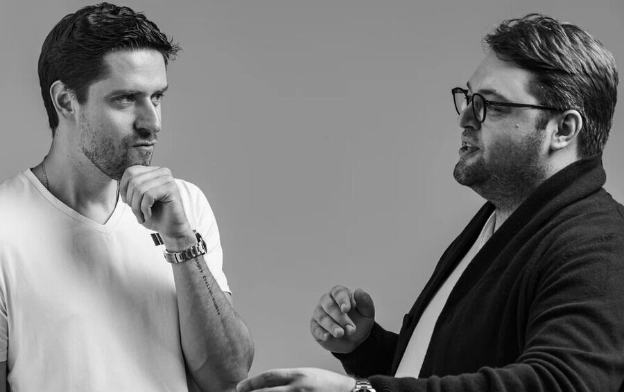 Основатели 110 Industries Антон Полетаев (слева) и Сергей Колобашкин Фото DR 