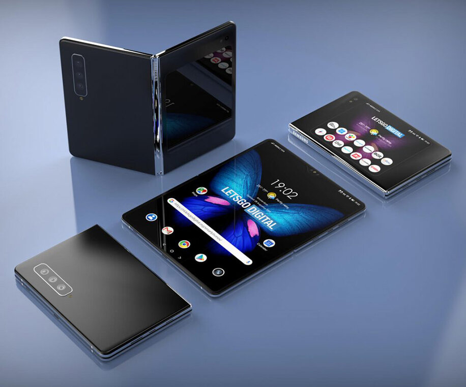 Samsung Galaxy Fold 2.Источник фото-сайт: https://clck.ru/S8Lc7