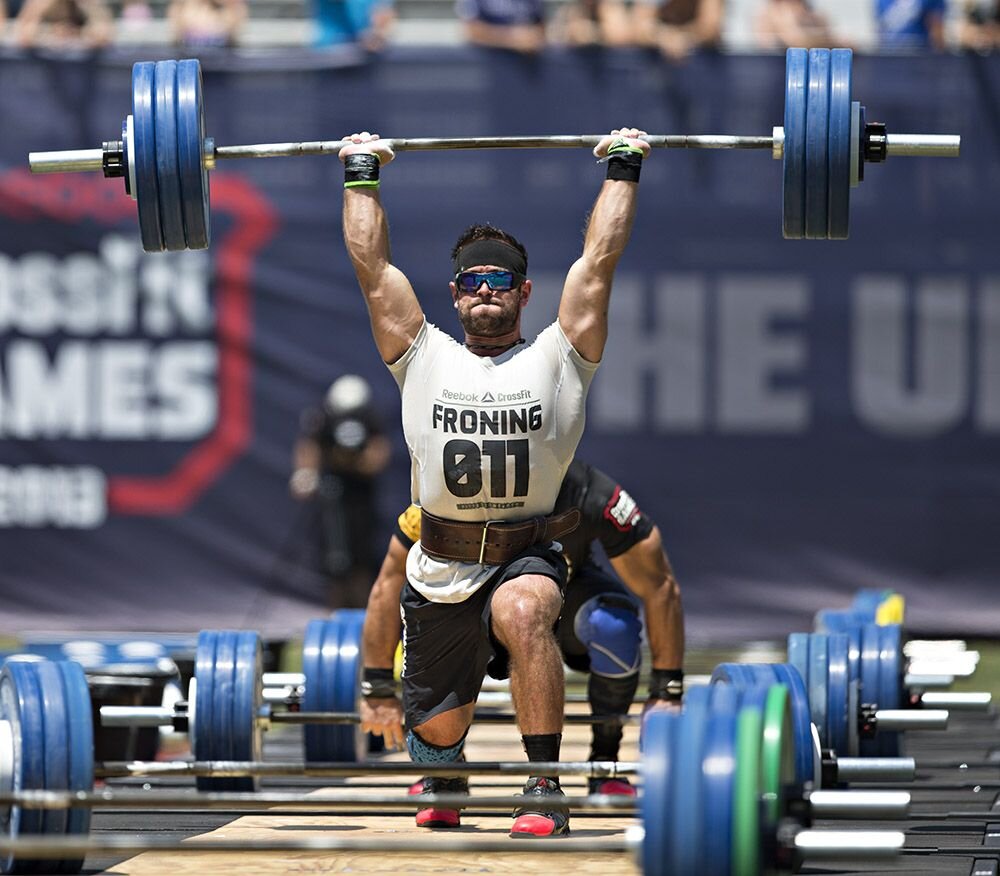Рич Фронинг - победитель Кроссфит игр в 2011, 2012, 2013 и 2014 годах.