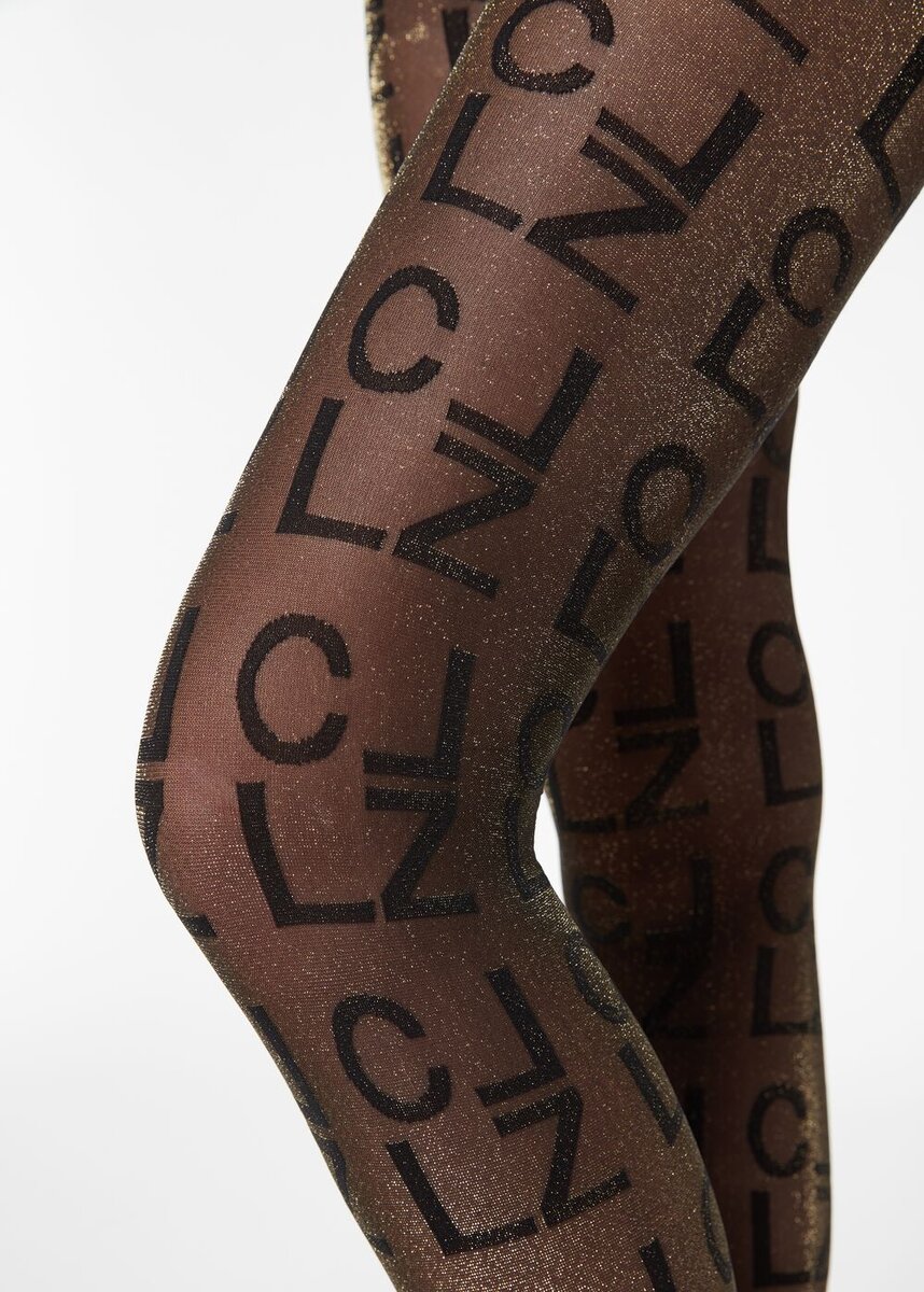 Колготки с принтом calzedonia 