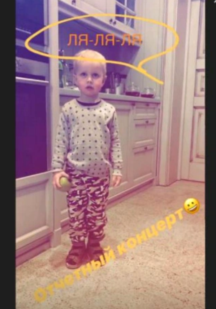 Сын Ксении Собчак и Максима Виторгана - Платон. Фото: Instagram.com/xenia_sobchak