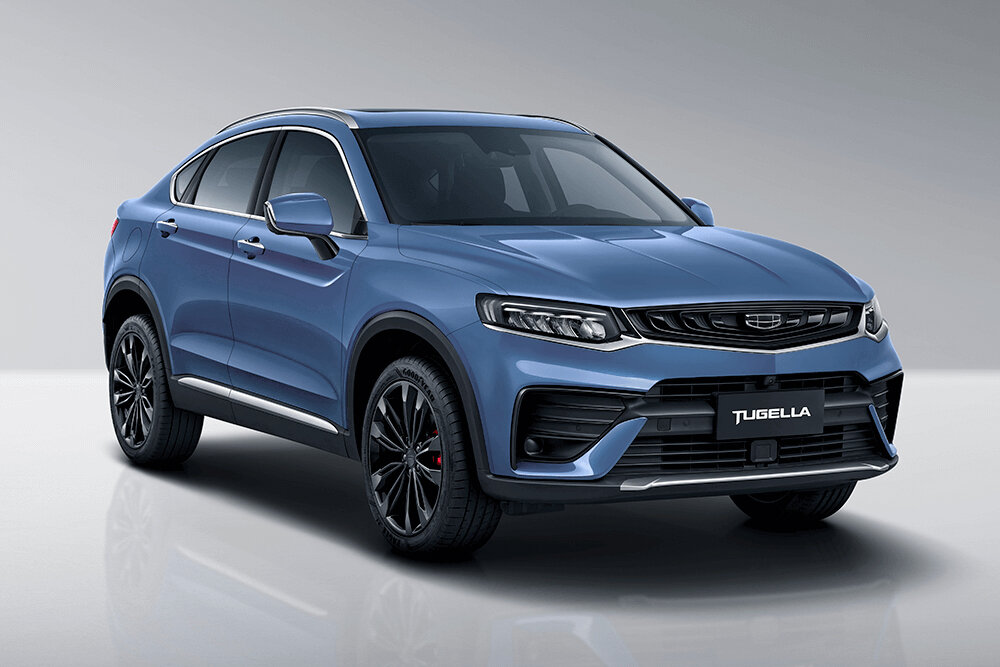 кроссовер Geely Tugella концепт (рендер)