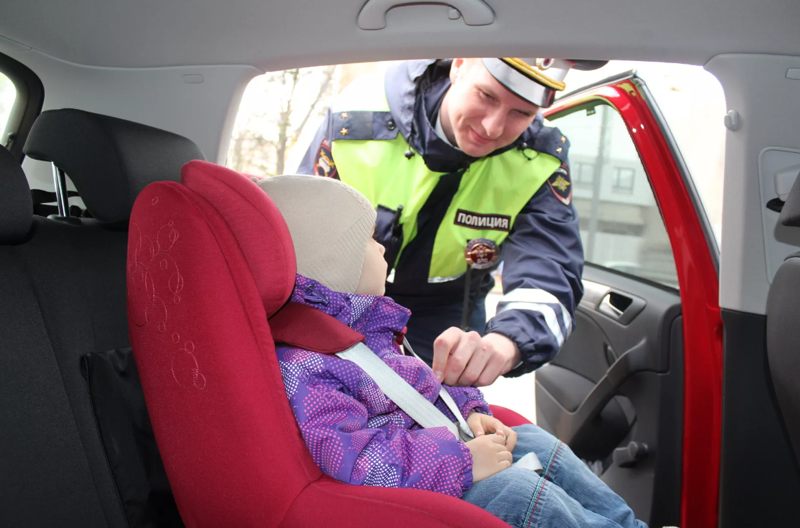 штраф за ребенка без кресла на переднем сиденье