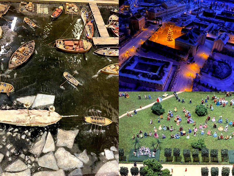 Музей-макет Петербурга и его пригорода, фотографии с выставки 
ФОТО: VIASUN.RU