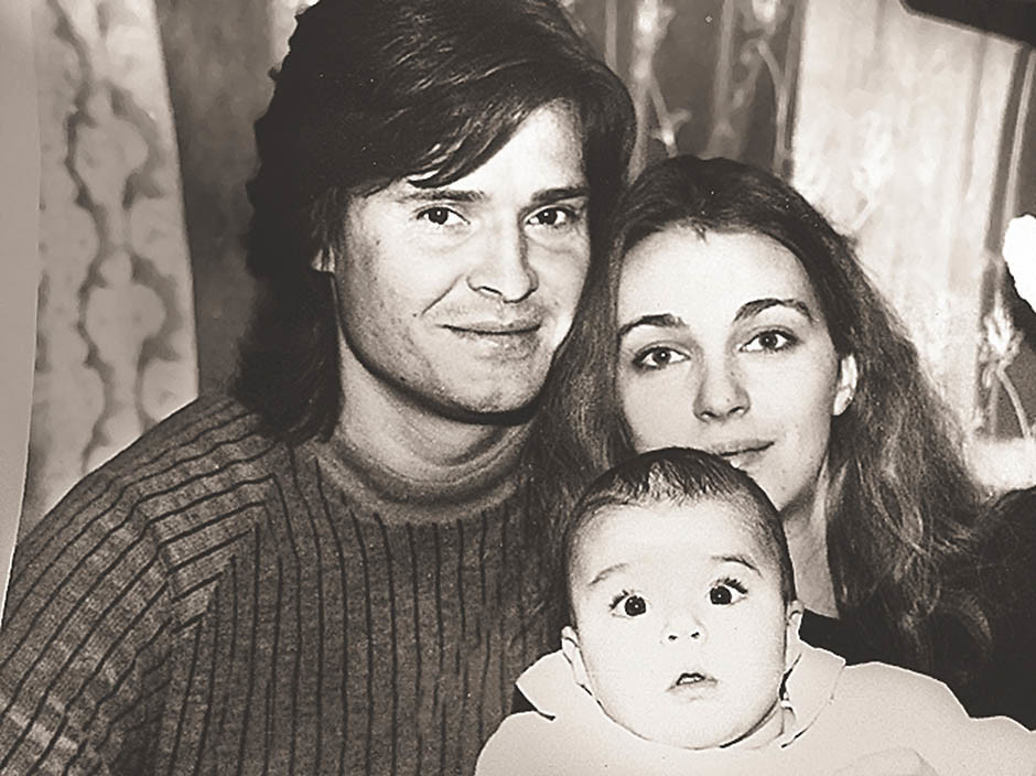 Татьяна Лютаева с первым мужем