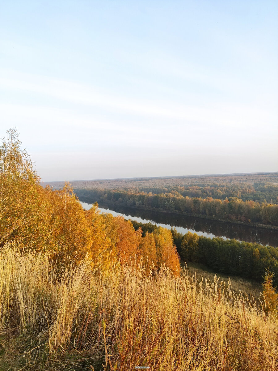 Фото автора Вид с Лысой горы на пойму реки Клязьмы