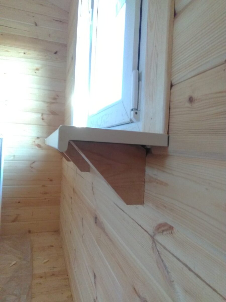 Установка подоконника