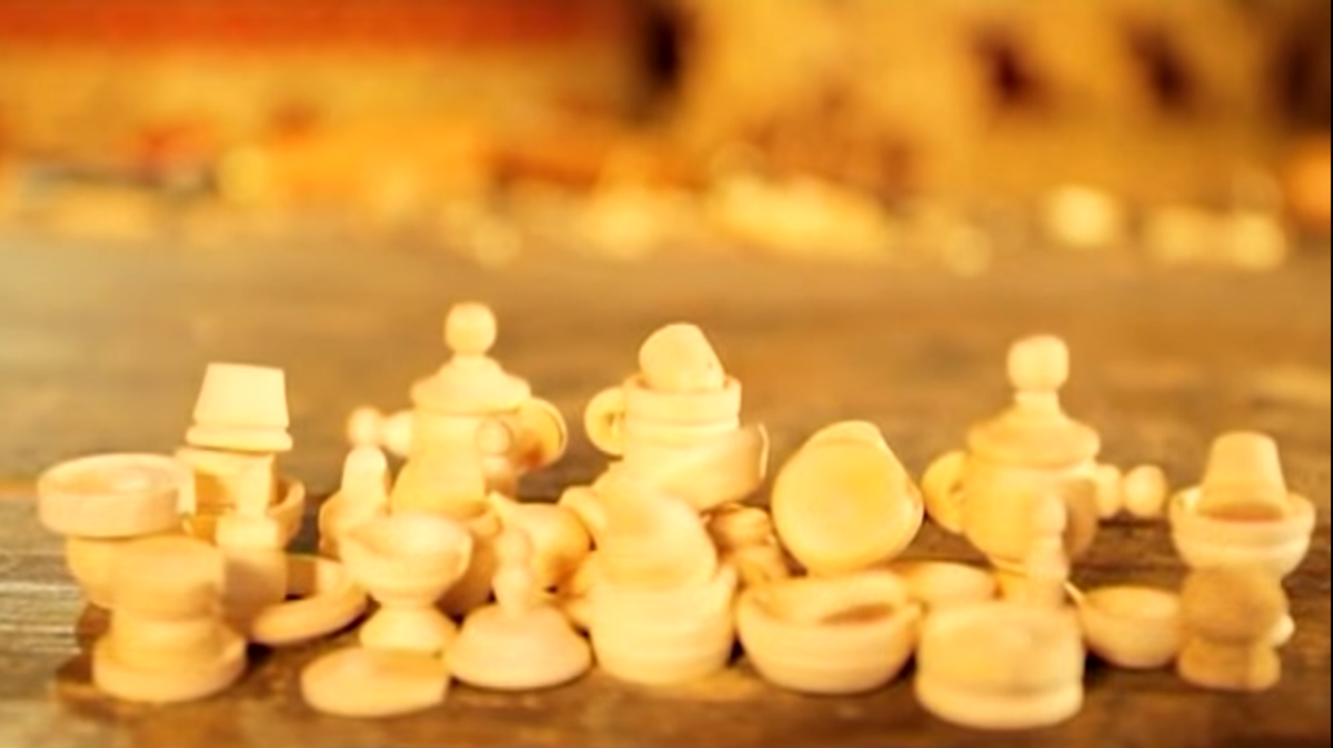 Деревянные бирюльки