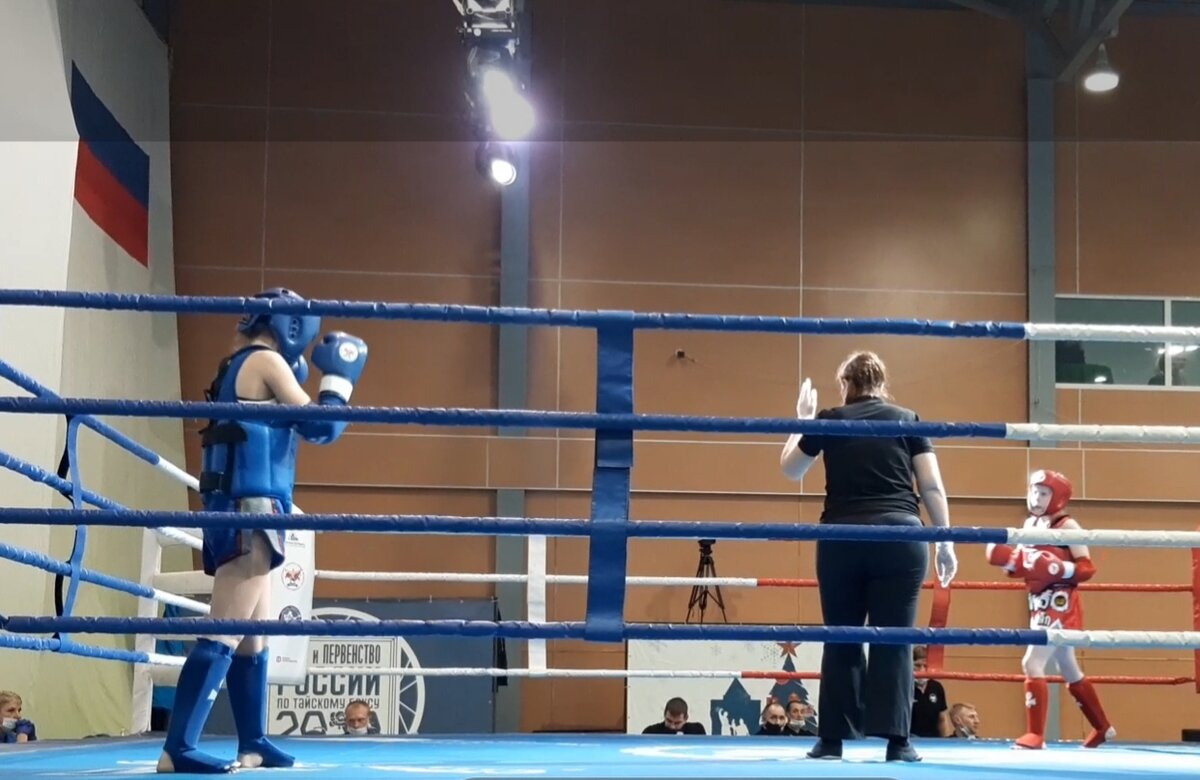 Начало боя.