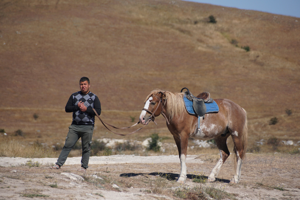 Конь Салават и его хозяин.фото автора.смотрите другие фото по стрелке вправо.