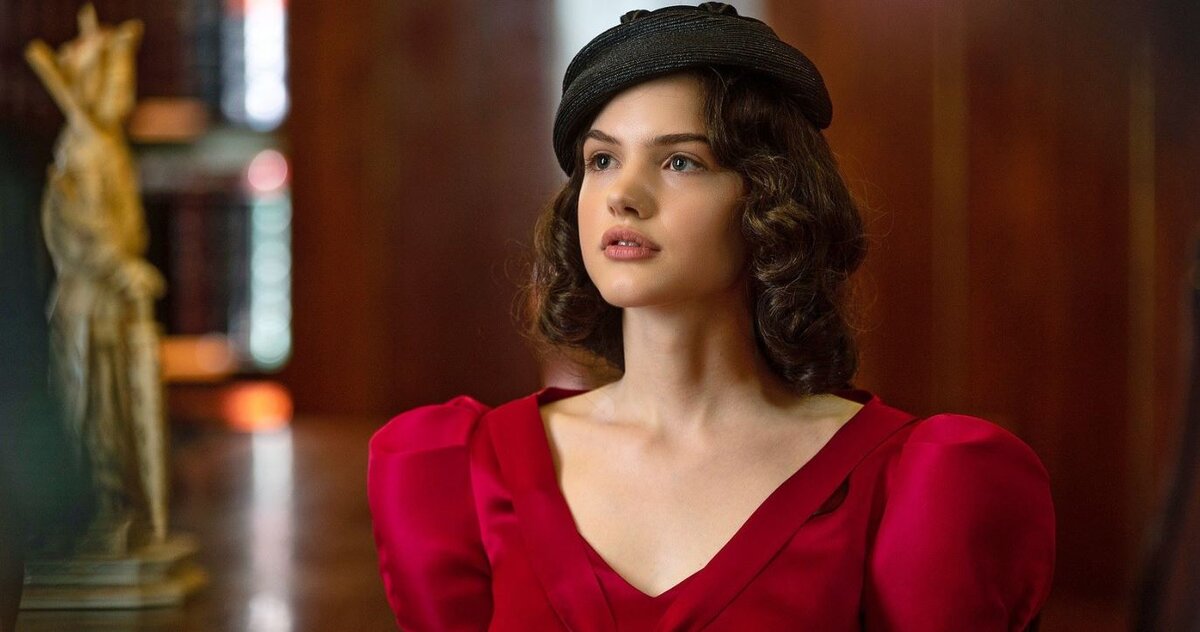 Кадр из сериала "Вертинский" (2021). Анна Мишина в роли Лидии Вертинской