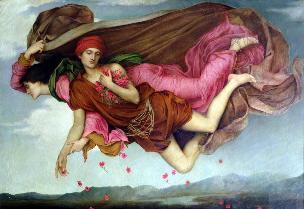 Ночь и Сон. Эвелин де Морган. 1878 г.