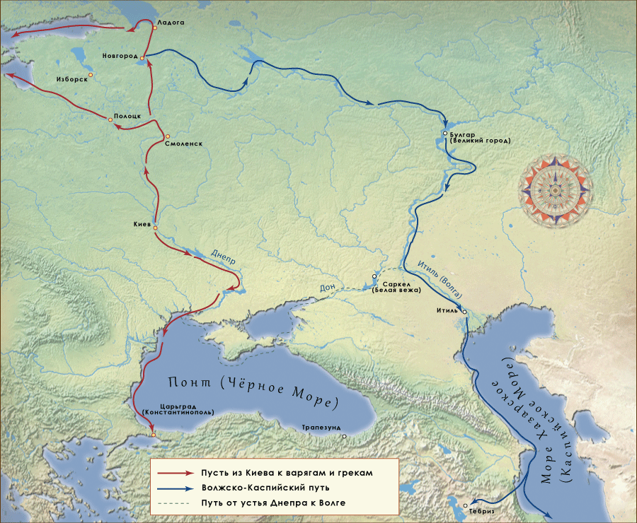 Великий Волжский путь — торговый и …