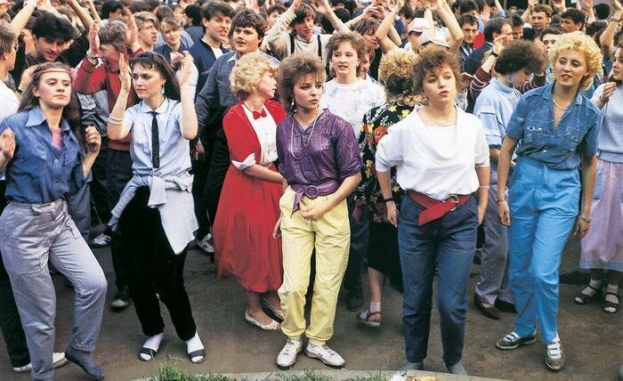 Советские модницы. Фото от открытого доступа