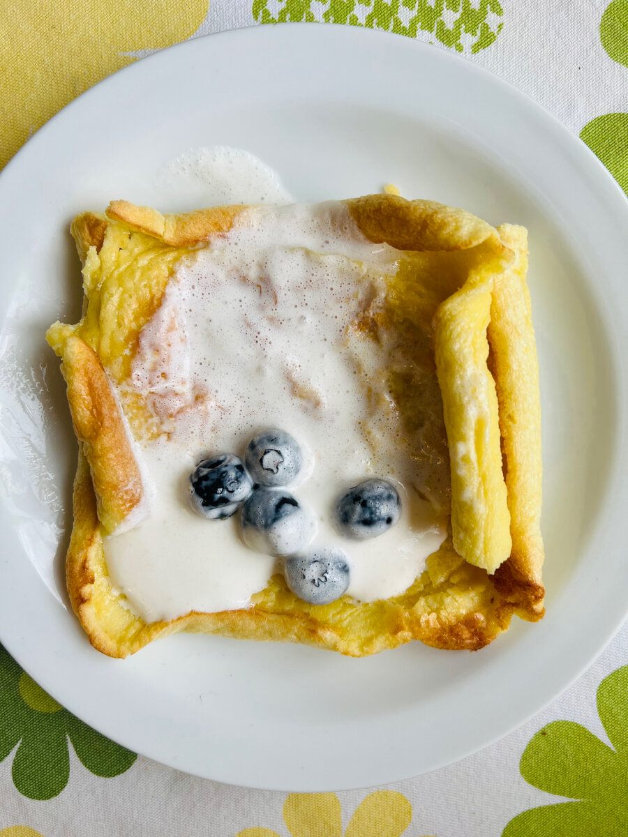 Готовим запечённый Блин по-немецки - Dutch Baby | Поля Знает | Дзен