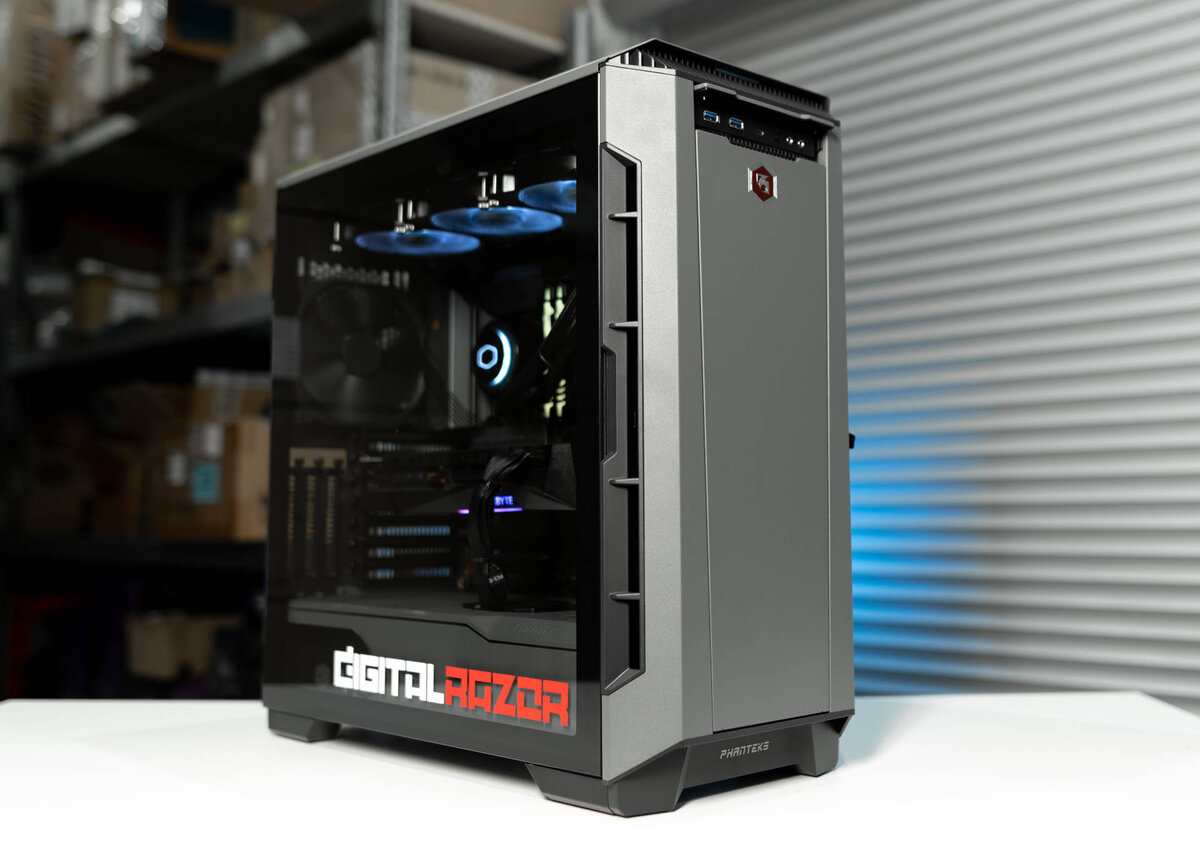 Компьютер DIGITALRAZOR PERFORMANCE на базе процессора Intel Core 12-го поколления.