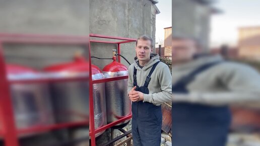 Система отопления с использованием метана (природного газа)