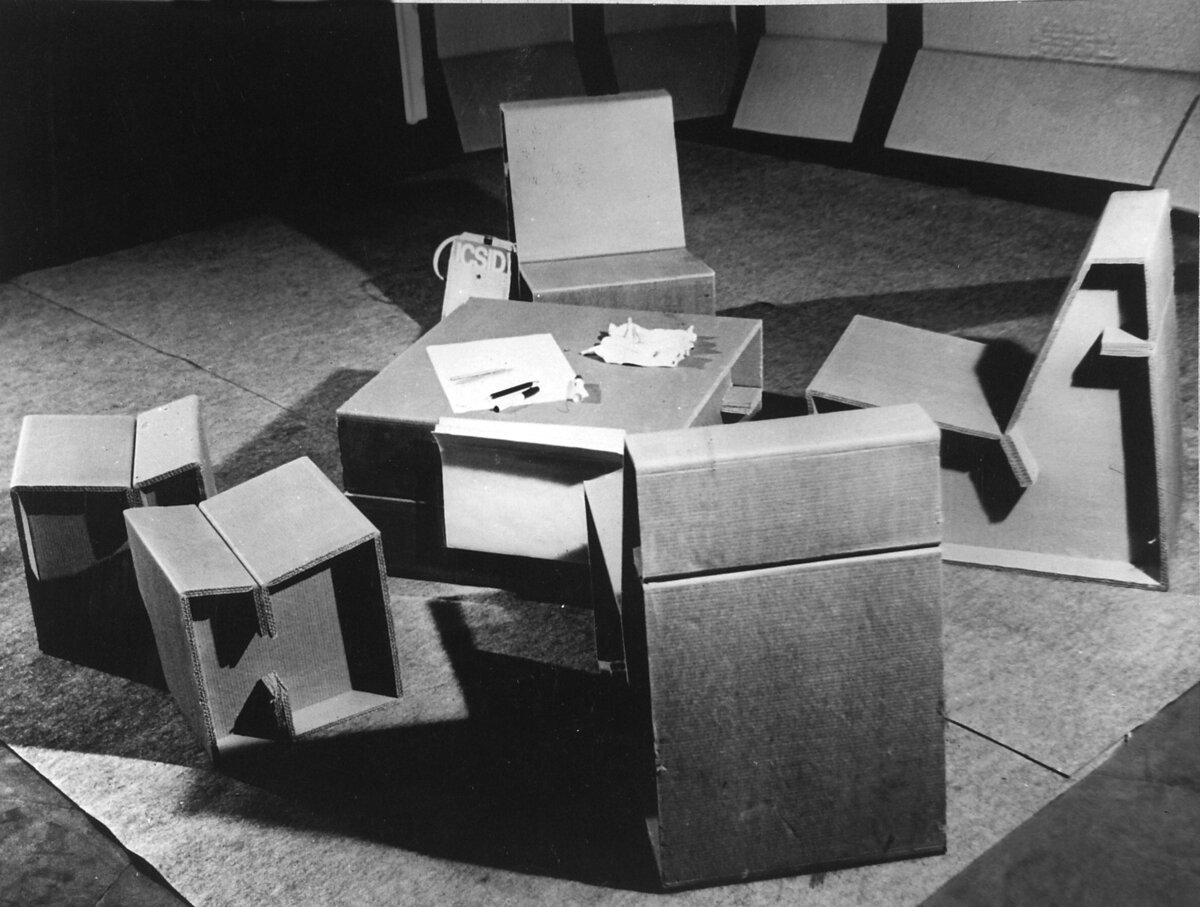 Мебель для конгресса ICSID в Москве. 1975