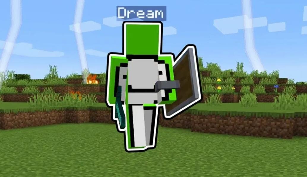 Скин Дрима в Майнкрафте