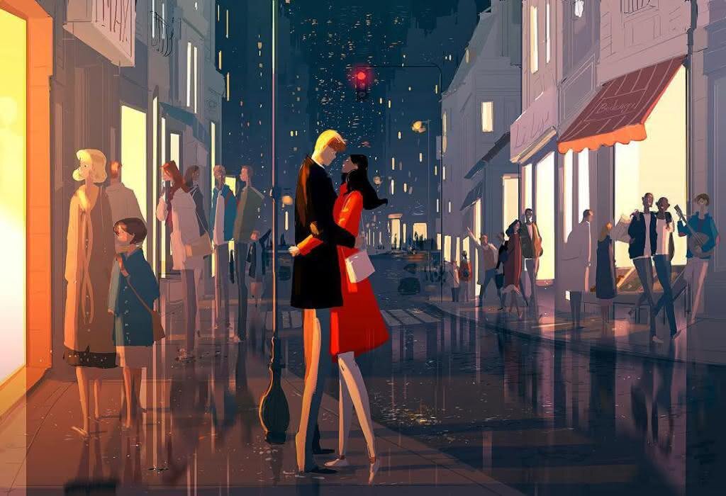 После презентации мы вышли в привычный мир, где были лишь теми, кем были