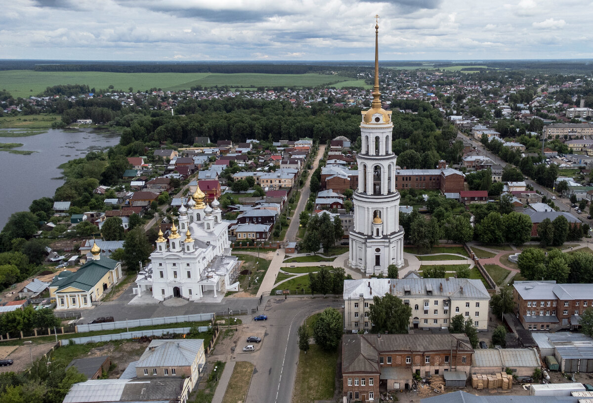 Соборная колокольня в Тобольске