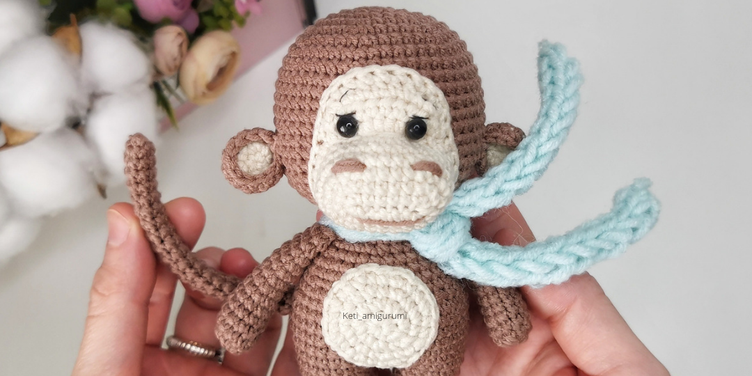 МК ОБЕЗЬЯНКА КРЮЧКОМ