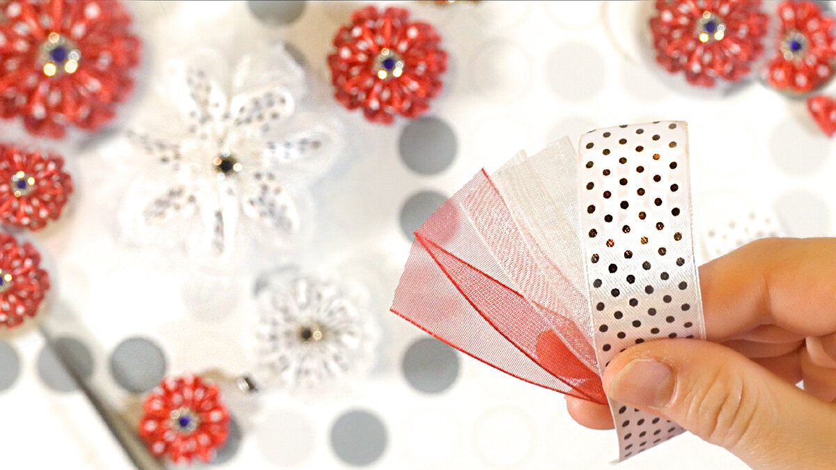 Канзаши школьные, бант на 1 сентября, школьная линейка