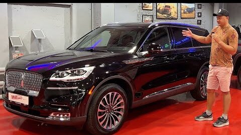 ОБЗОР Lincoln Aviator 2022 - 6 мест, роскошный салон, 400 л.с. и 5 метров в длину!!