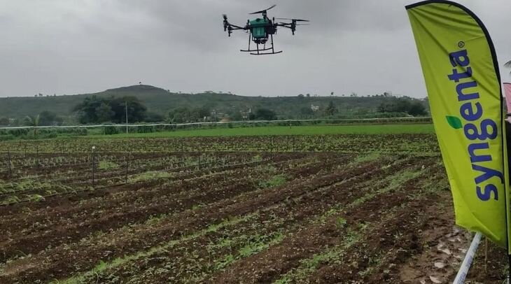    Syngenta в Индии разворачивает сеть агродронов для обучения сельской молодежи