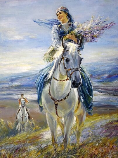 Продолжение повести / Илл.: Художник Ильдус Муртазин (фрагмент картины)