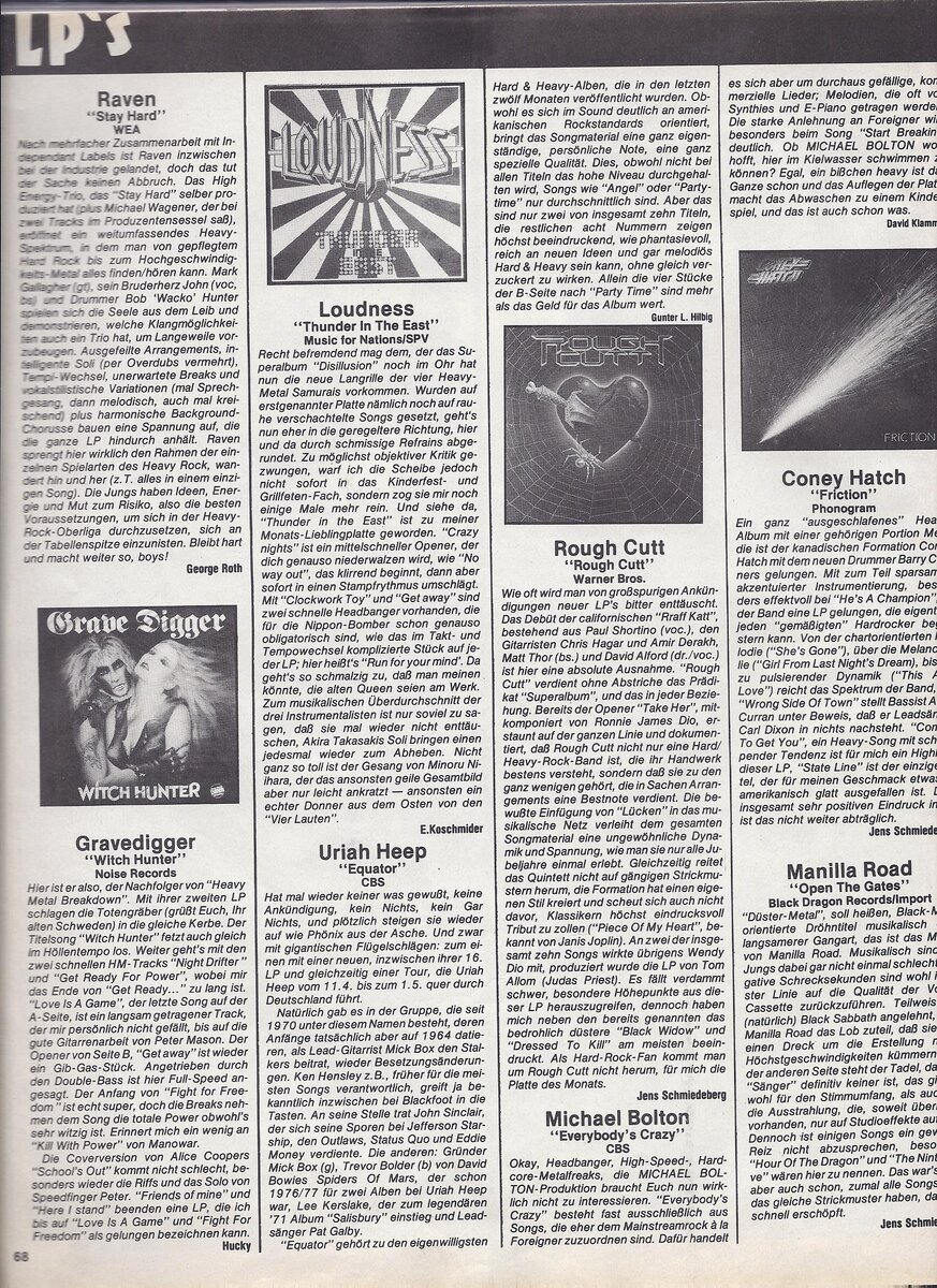 Страница журнала Metal Hammer