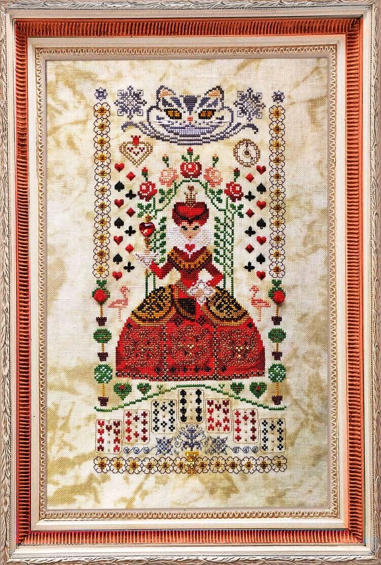 Набор для вышивания «Королева сердец» от производителя Owl Forest Embroidery
