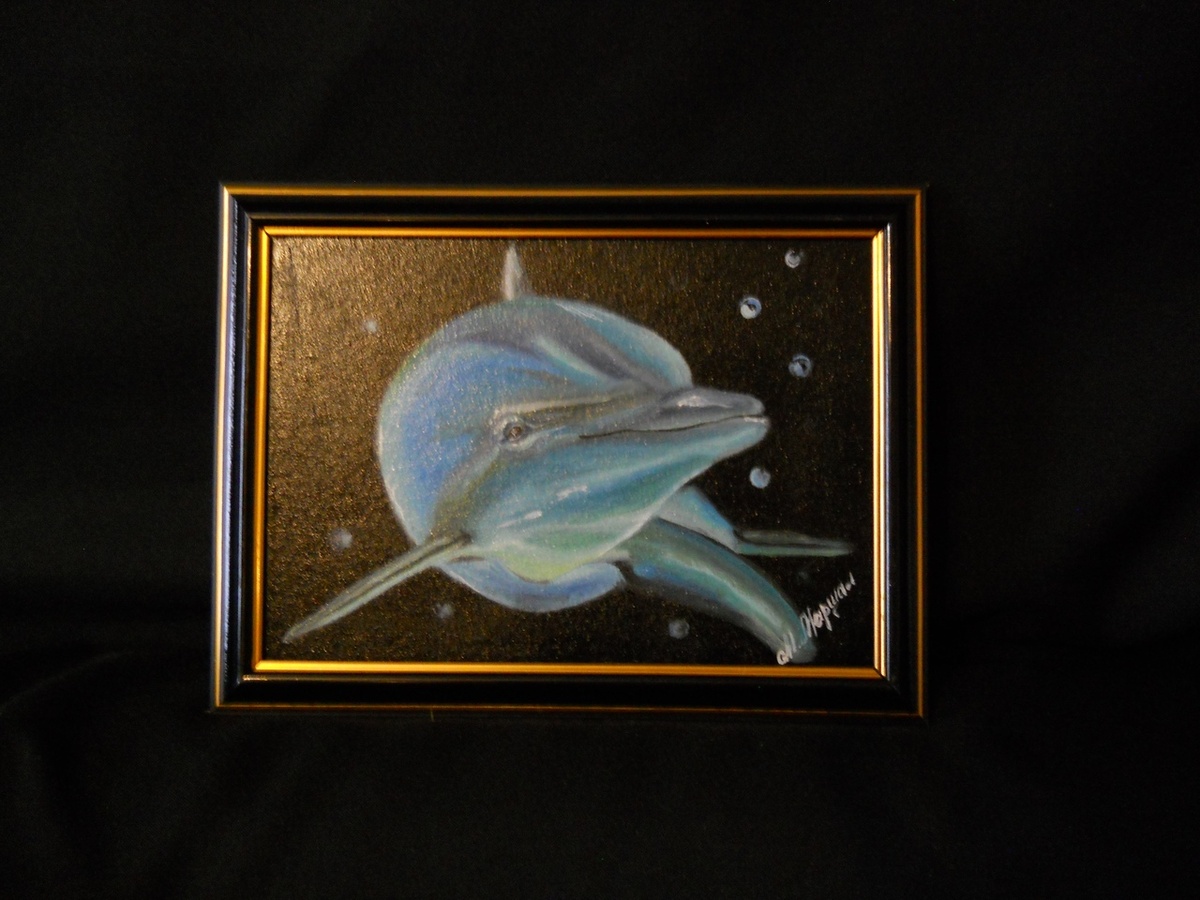 Художник Марина Маршал. "Дельфин"