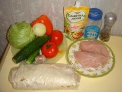 ШАГ 1:
Берем нужные продукты.