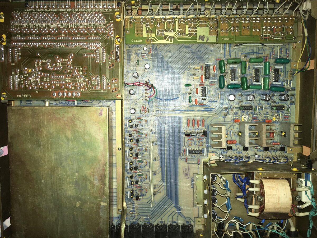 Эстония УП-010, вид изнутри 