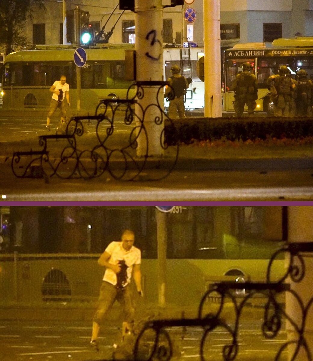 кадры расстрела Александра Тарайковского