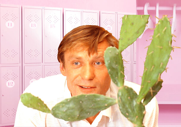 В коллаже использован кадр из к/ф "Любовь и голуби"