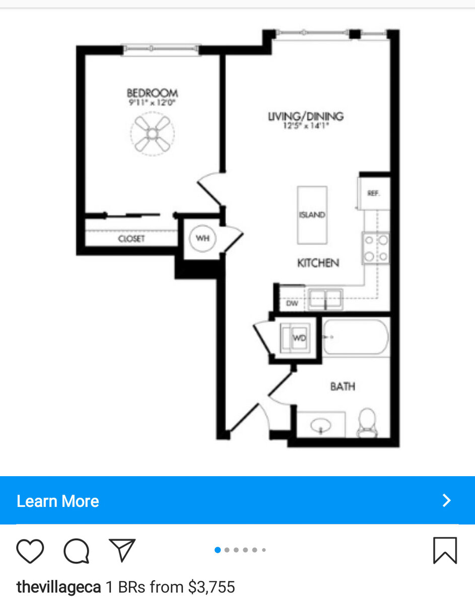 Как вам цена за однокомнатную квартиру?