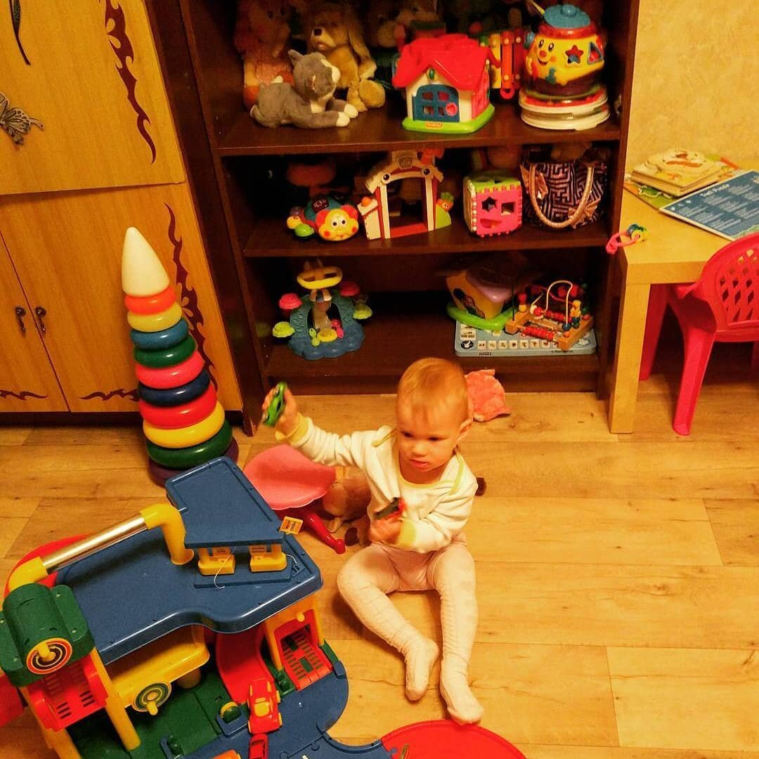 Мы тоже ходили в частный сад.