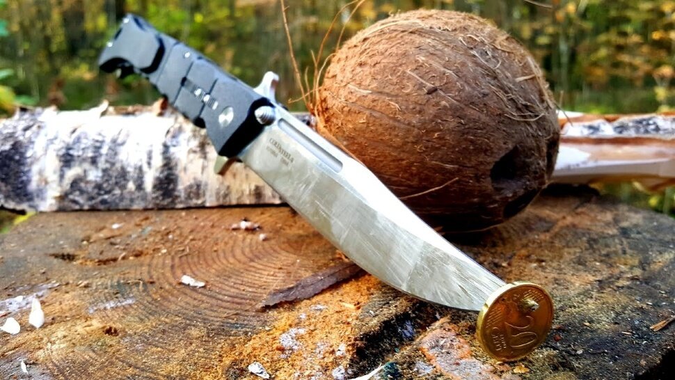 Складной нож Luzon (Large) - Cold Steel 20NQX, сталь 8Cr13MoV, рукоять GFN (термопластик)