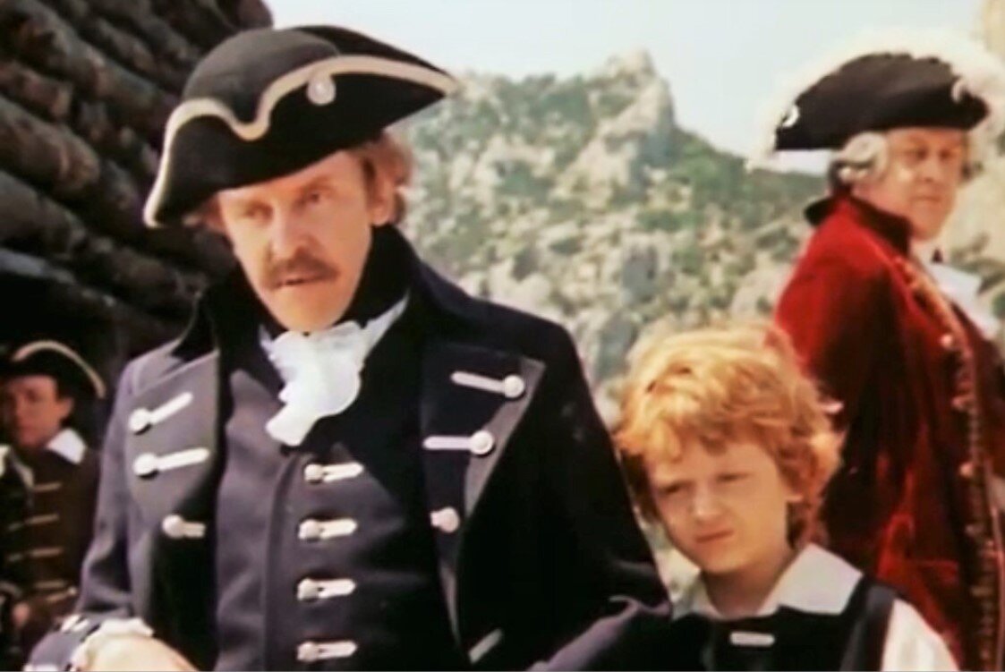 Кадр из фильма "Остров сокровищ" (1982)