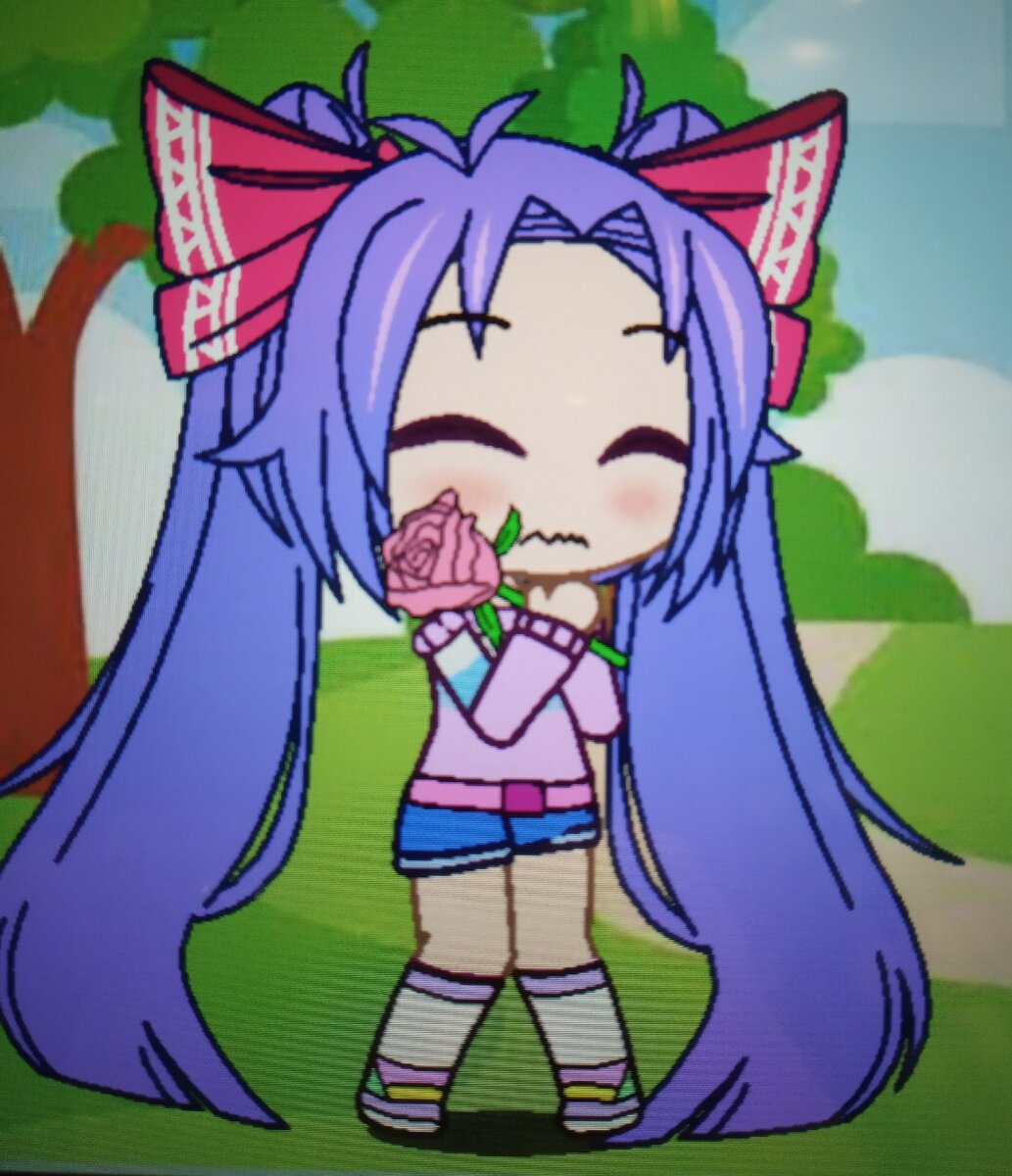 Именно этому за год в Гача Лайф я и научилась. Картинка была сделана автором.