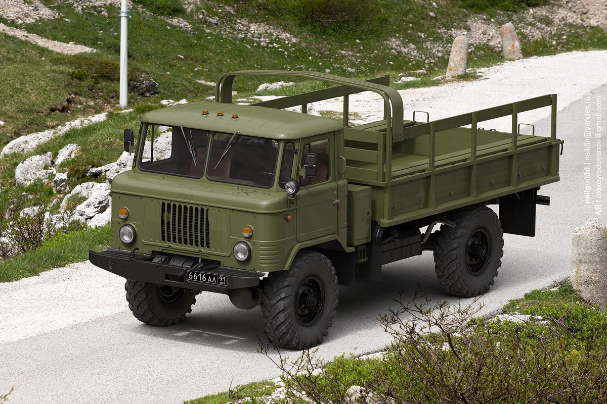 Автомобиль ГАЗ 66