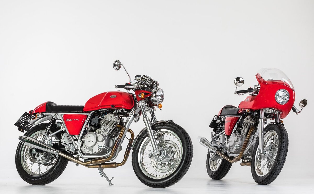 Jawa Special ST и Jawa 350 OHC ST, Официальная фотография Jawa