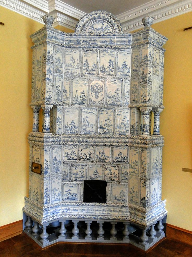 Изразцовая печь, 19 век