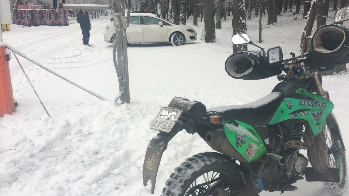Фото знакомого, который катает даже в -25С