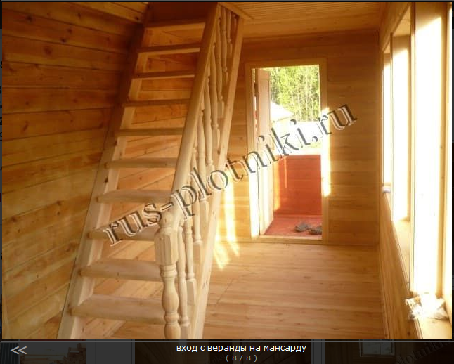 Русские плотники. Интерьер деревянного дома. Наши фотоотчёты со стройки