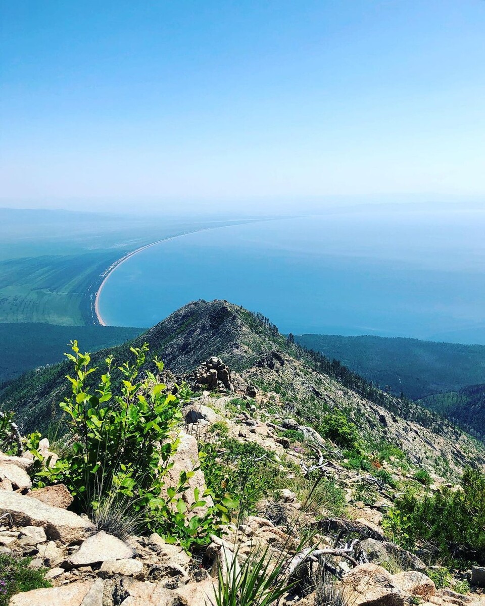 Вид с плато 